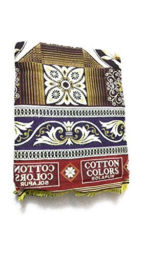 Cotton Colors Solapuri Chaddar - Authentic Designed 100% Cotton