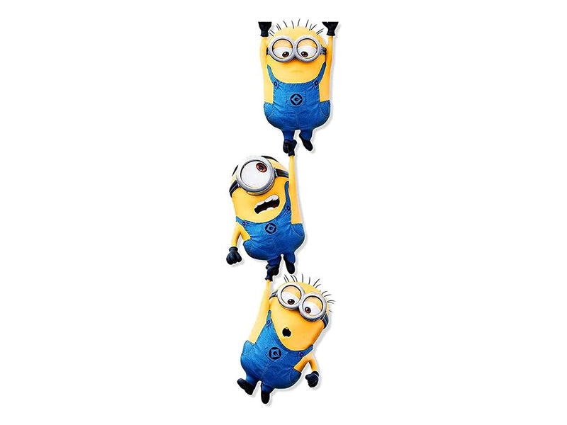 Sticker Cart™ Cute Minions Wall Sticker | Wall Sticker for Living Room/Bedroom/Office and All Decorative Stickers