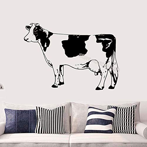 GADGETS WRAP Vinyl Decal Sticker ute Cartoon Cow Animal Wall Sticker (Item Finish Size : 42cm x 58cm)