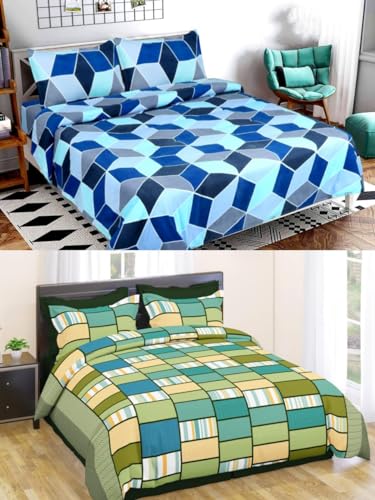 Multicolor Bedsheets Combo