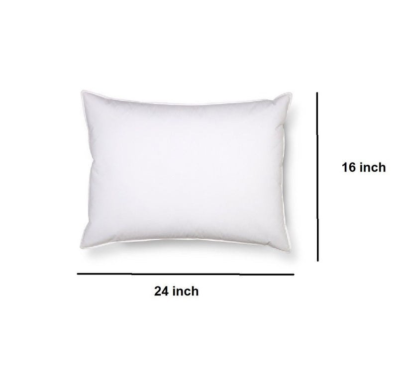 PumPum Pillow, 16 x 24 inch, White, 2 Pieces