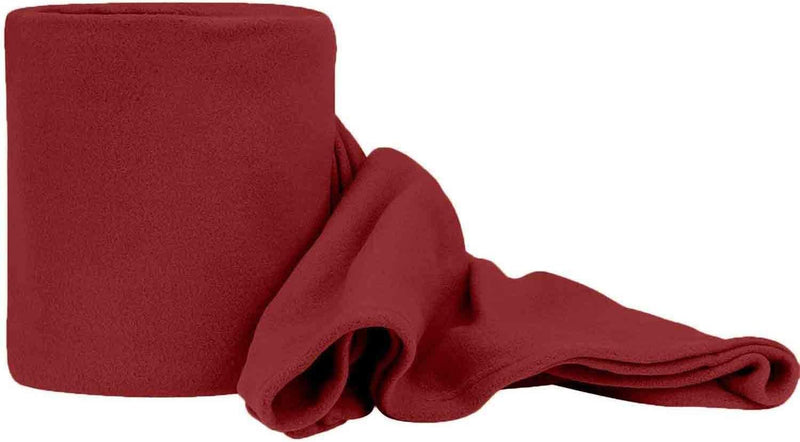 Nivasam Light Weight Printed Fleece Blanket, Bedsheet for All Seasons Super Soft Plush and Luxurious AC Blanket Warm and Cozy (Maroon, Single Bed)