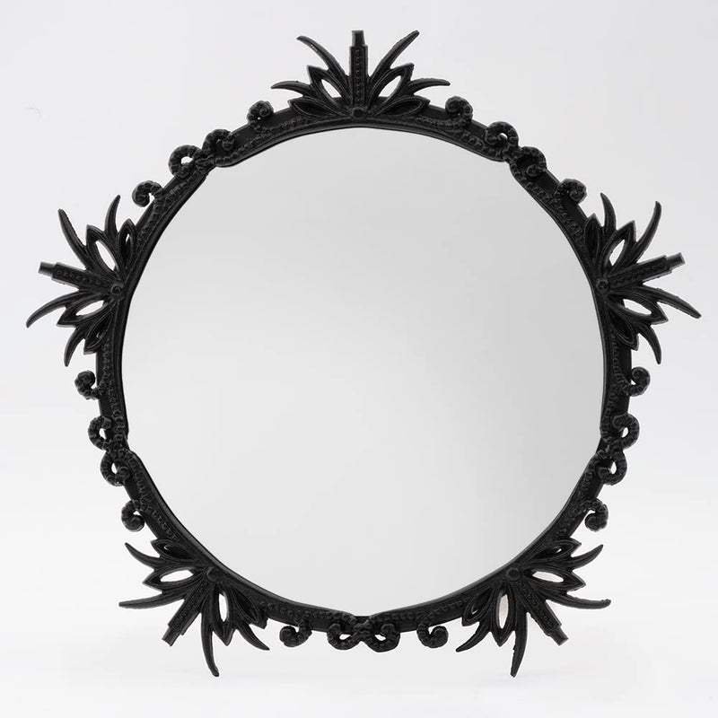 Wakefit Khiari Round Black Wall Mirror