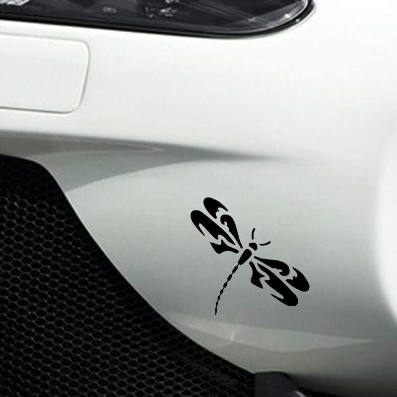 GADGETS WRAP Vinyl Wall Decal Sticker Delicate Dragonfly Minimalist Vinyl Decal Car Beautiful