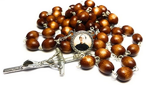 3rd Class relic Rosary Gemma Galgani Patron of Students Pharmacists, Paratroopers and Parachutists Loss of Parents Those Suffering Back Injury or Back Pain Those Suffering with Headaches migraines