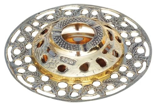 Mahita Collections Brass Round Ashtray | Ash Tray 0.095kg
