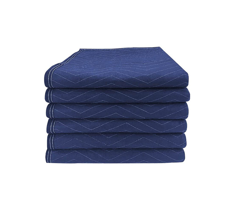 WELIV Homes 72 x 80 inch Non-Woven Padded Moving Blanket,blue