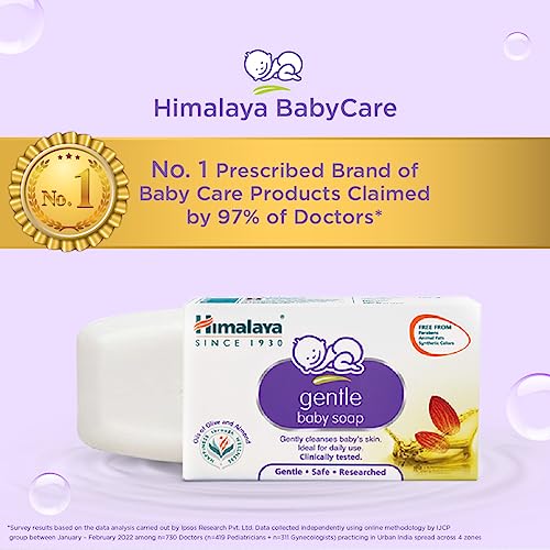 Himalaya Gentle Baby Soap Value Pack, 4 * 75g