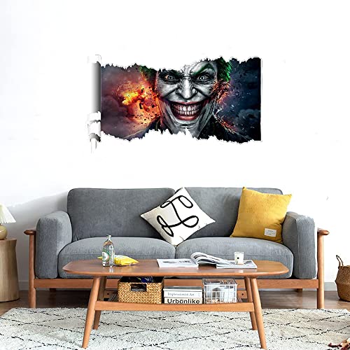 GADGETS WRAP Printed Wall Decal Sticker Scratched Paper Style Wall Decal (90cm x 50cm) - Injustice 2