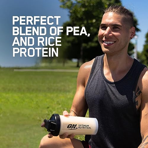 Optimum Nutrition (ON) Gold Standard 100% Plant Protein - 20 Serve, 684 g (Double Rich Chocolate), Vegan, Complete Amino Acid Profile, Zero Added Sugars, Gluten-Free.