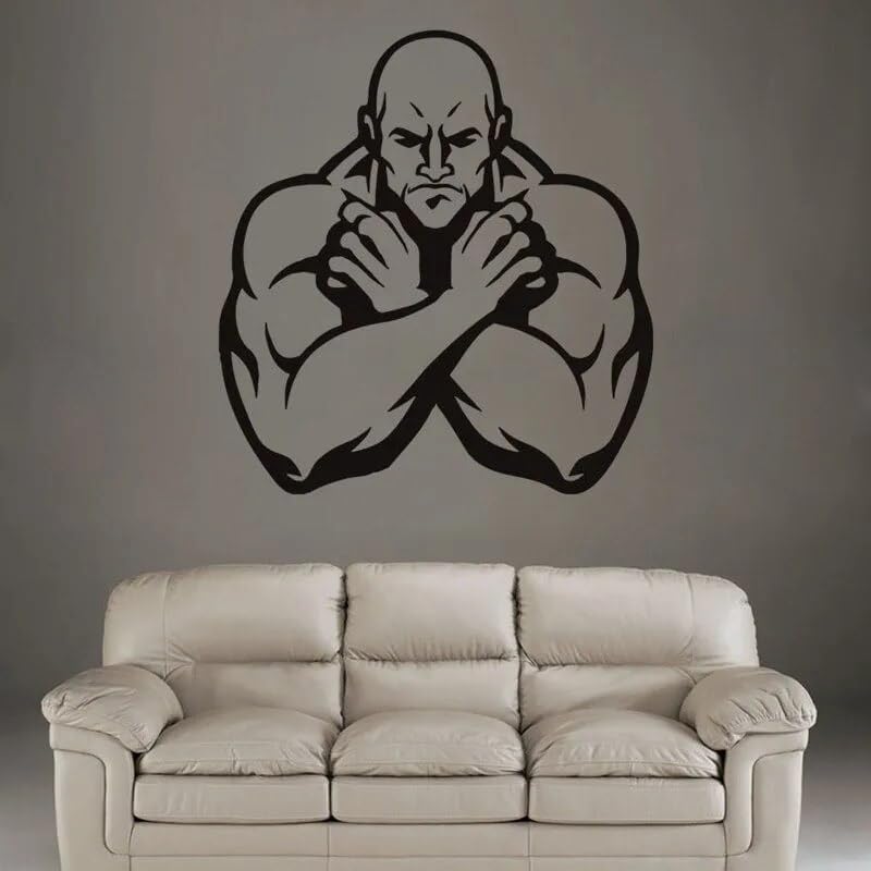 GADGETS WRAP Wall Decal Vinyl Sticker Gym Body Building for Office Home Wall Decoration