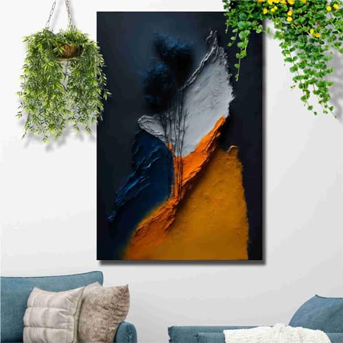 SAF paintings modern art Painting | modern art paintings for living room | modern art painting for wall decoration | modern art painting canvas 24 inch x 36 inch SANF-CR50