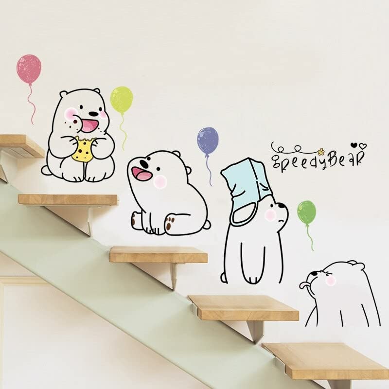 GADGETS WRAP Vinyl Wall Decal Sticker Cartoon Peedy Bear Animals Balloon