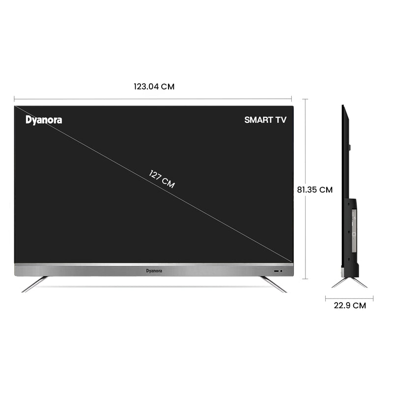 Dyanora 109 cm (43 inch) Ultra HD (4K) LED Smart WebOS LED TV with HDR 10, Micro Dimming, Noise Reduction, Dolby Surround Sound | IPS Display (DY-LD43U1S)