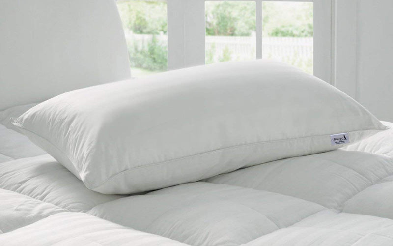 Pillow Microfiber Pillow Filler - 16"X24" Microfiber Soft White Pillows Set-2 Hotel and Home Pillows for Sleeping White