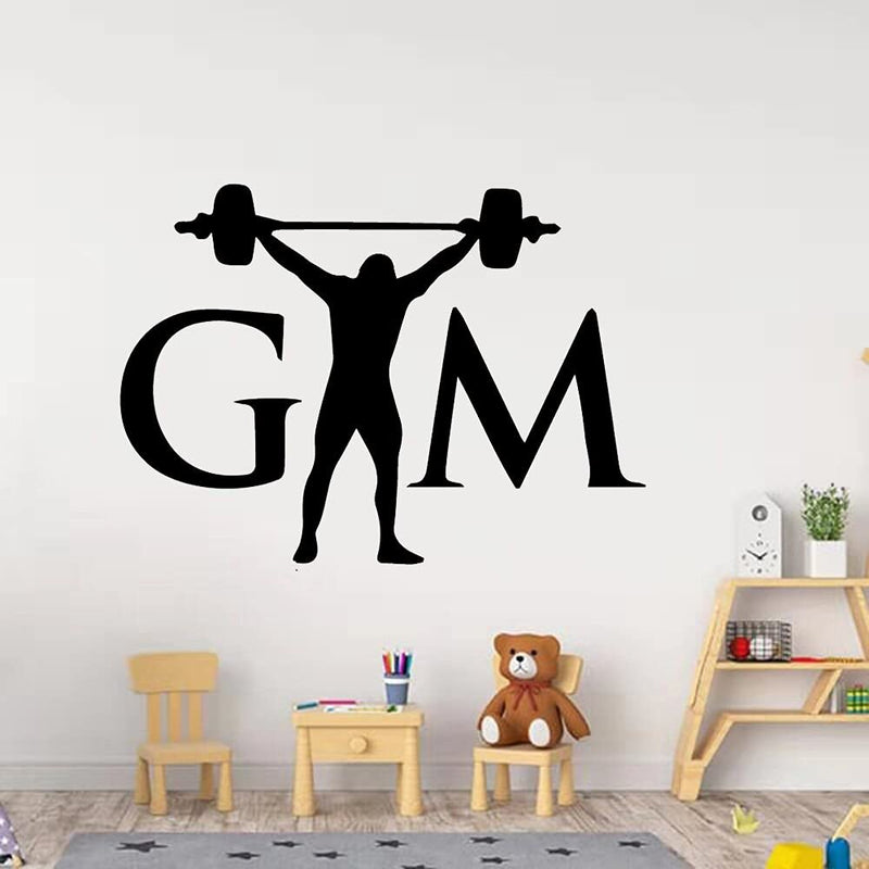 GADGETS WRAP Vinyl Decal Sticker Motivated Fitness Gym (Item Finish Size : 80cm x 58cm)