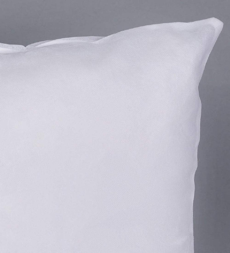 Kuber Industries Microfibre 2 Pieces Cushion Filler Set 16"x16" (White) - CTKTC040732