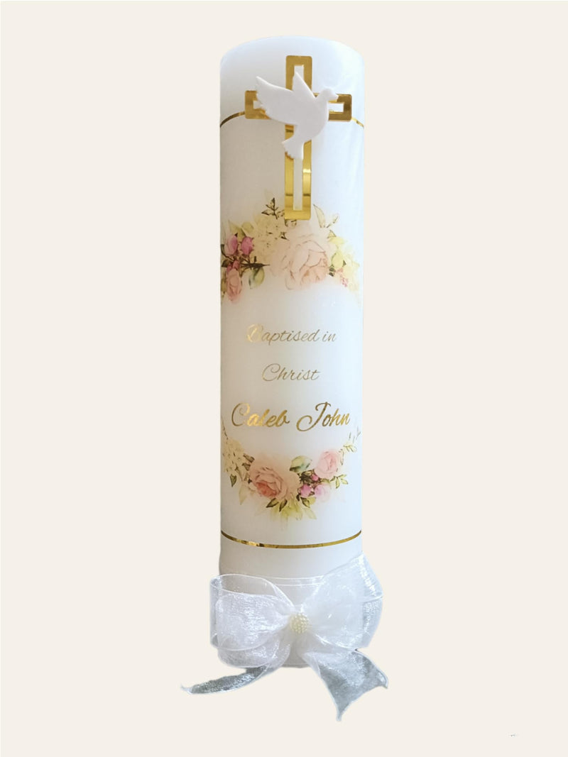 Baptism and Communion Candle