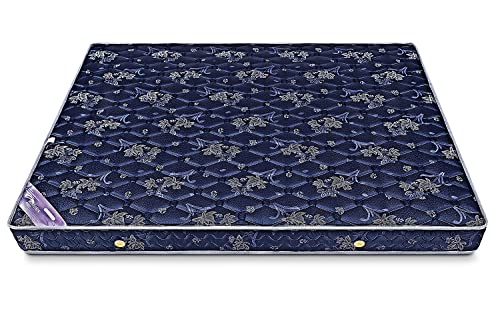 Restolex Nirvana -Supportive Spring - Bonnel Mattress-Blue-84 X 60 X 6