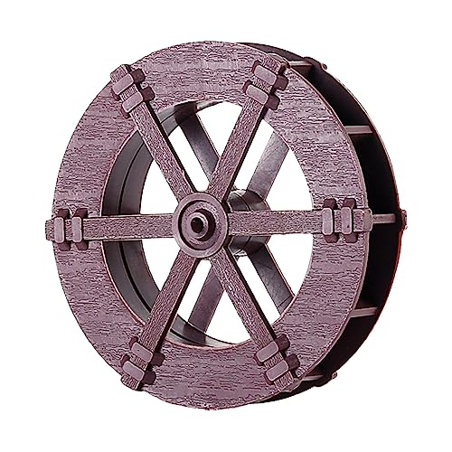 UJEAVETTE® Water Fountain Rotation Wheel DIY Water Wheel Model Fountain Feng Shui Wheel 8Cm|Decor Home|Showpiece Decoration Room |Decorative Table|Show Gift |Office Gifts|Desk Figurine|Bedroom Antique