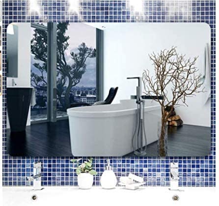 Cheval Glass Frameless Rectangular Wall Mirror 16 x 22 Inches | Dressing Mirrors | Long Mirrors