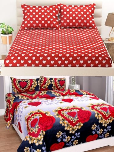 Multicolor Bedsheets Combo