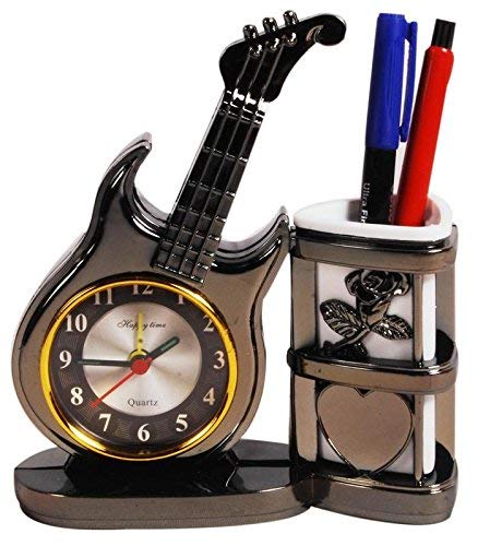 DUL DUL Plastic Abstract Guitar Model Analog Clock (Assorted)