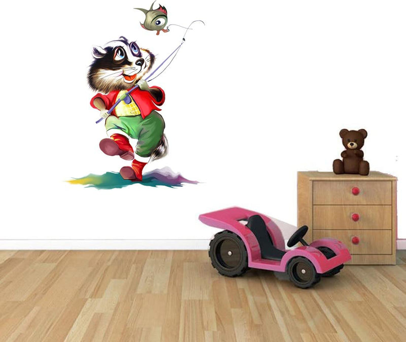 god & god's Large Wall Sticker JUST Peel & Stick Size 50 or 60 cm Pack of 1 (Code GS766