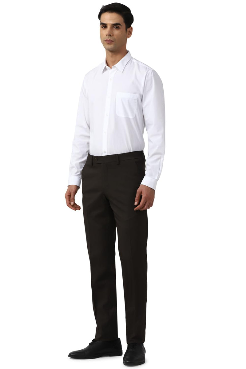 Van Heusen Men's Regular Pants (VHTPFCPB580616_Brown