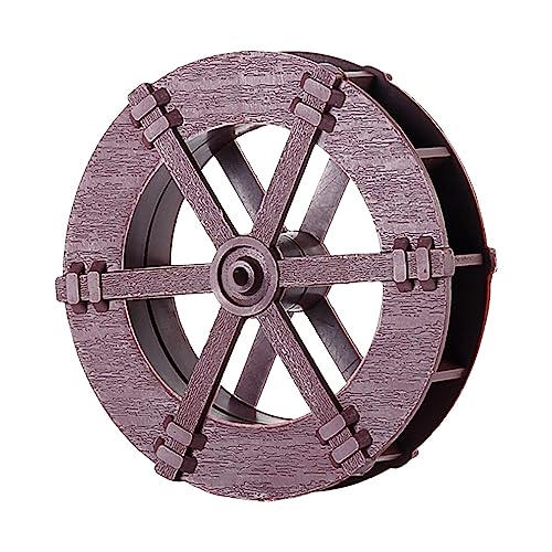 UJEAVETTE® Water Fountain Rotation Wheel DIY Water Wheel Model Fountain Feng Shui Wheel 8Cm|Decor Home|Showpiece Decoration Room |Decorative Table|Show Gift |Office Gifts|Desk Figurine|Bedroom Antique