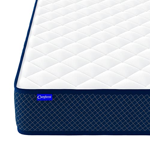 Comforto Orthopedic Doctor Plus 8 Inch 3-Layered Memory Foam Mattress (78x36x8 Inch, Single Size Mattress)