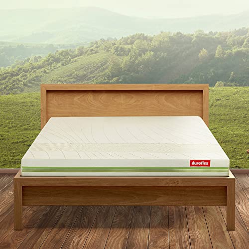 duroflex Prana - Organic Cotton Fabric 8 Inch King Size Casual Spring Mattress