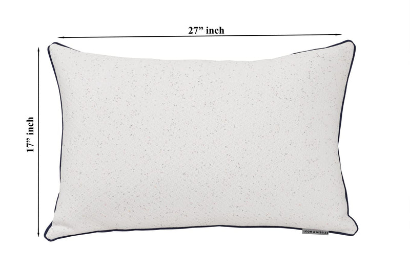 LOOM & NEEDLES Micro Fibre Sleeping Pillow | Bed Pillow for Sleeping (Pack of 2) (17x27inch/43.18x68.58cm)