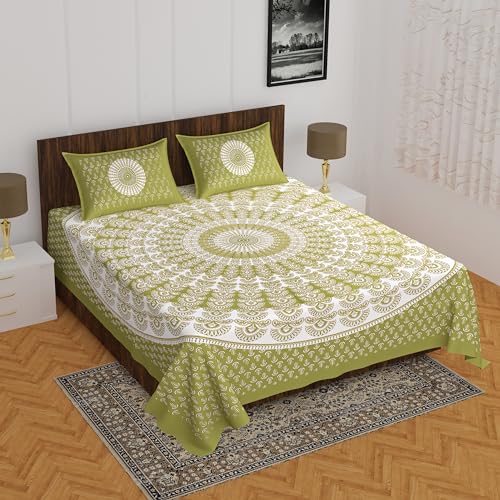 Jaipuri Printed Double Bedsheet WTI-162