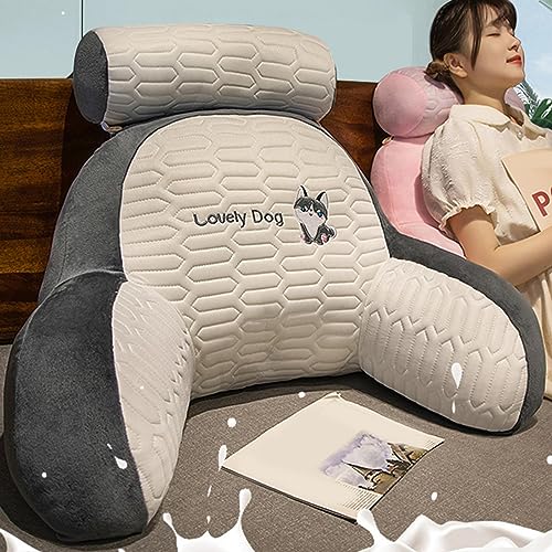 CALANDIS® Support Pillow Washable Cartoon Bed Back Cushion for Office Bedroom Dormitory Dog | 1 Plush Pillow