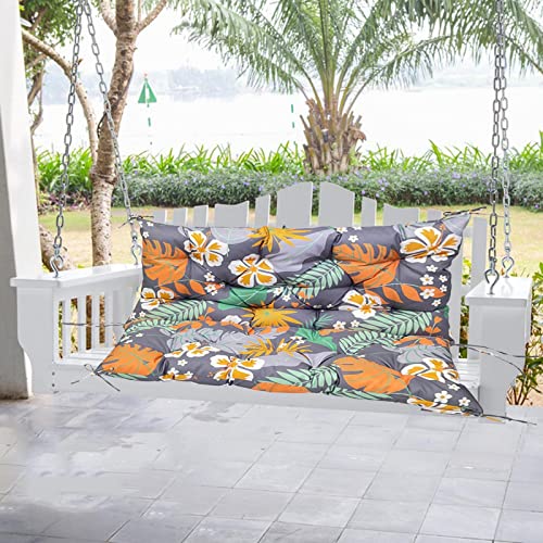 CALANDIS® Outdoor Bench Cushion Chair Decorative with Pattern for Backyard Outdoor 150Cmx100Cmx10Cm B | 1 Bench Cushion