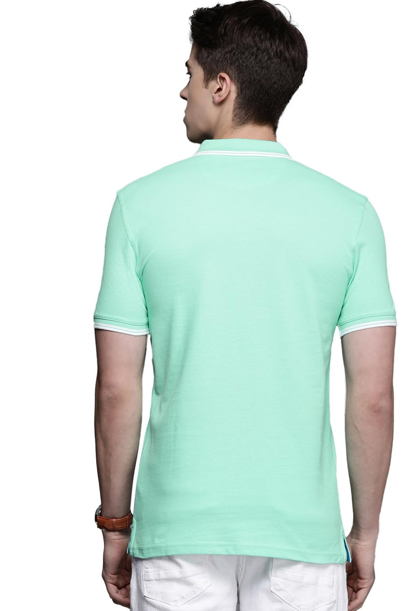 Allen Solly Men's Regular Fit T-Shirt (ASKWNRGFZ24161_Green