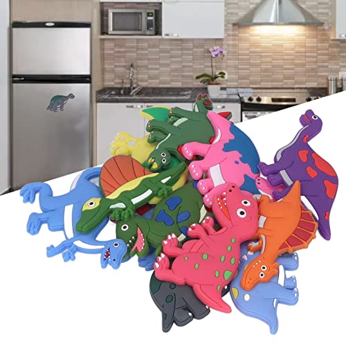 Ubersweet® Refrigerator Magnets, Vivid 3D Patterns 12 PCS DIY Making Animal Refrigerator Magnets for Toys for Kitchen for Magnetic Objects