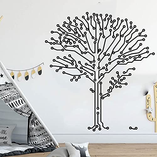 GADGETS WRAP Vinyl Decal Sticker Circuit Board Electronic Tree (Item Finish Size : 61cm x 56cm)