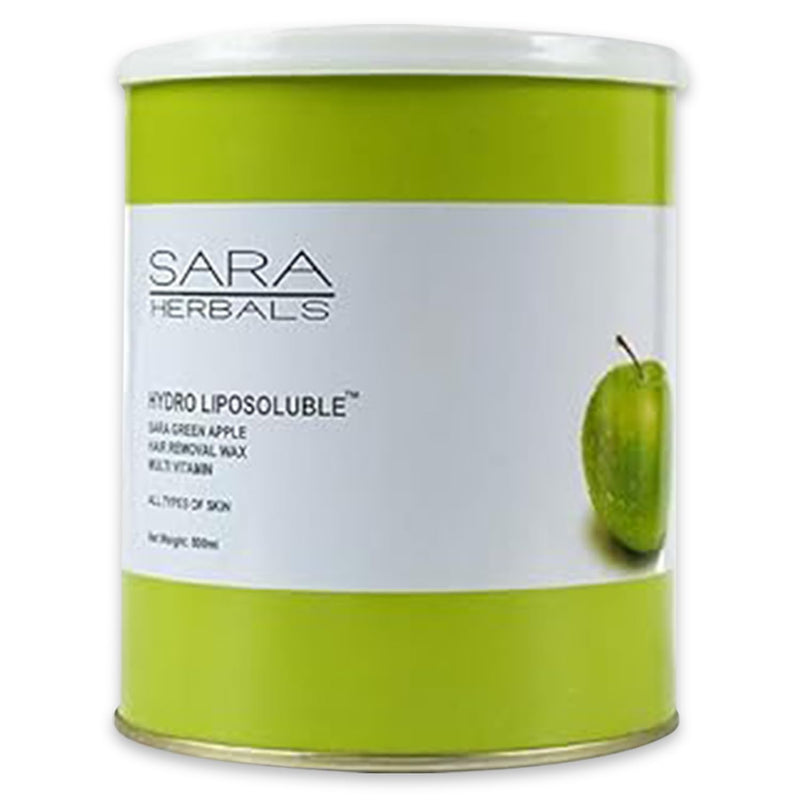 SARA Green Apple Liposoluble Hair Removal Wax, 800gm