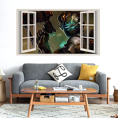 GADGETS WRAP Printed Wall Decal Sticker Fake Window Style Decal (90cm x 50cm) - Dead Space 2