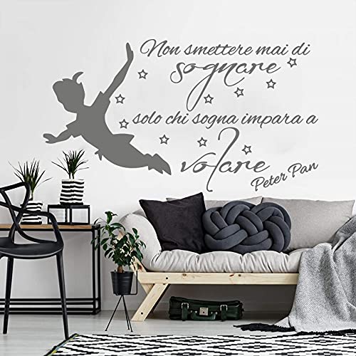 GADGETS WRAP Vinyl Decal Sticker Italian Peter Pan Grey (Item Finish Size : 90cm x 50cm)