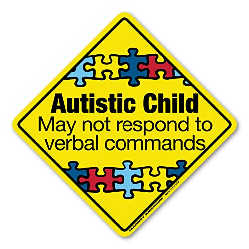 Autistic Child Emergency Magnet