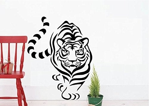 Asmi Collections Wall Stickers A Daring Tiger