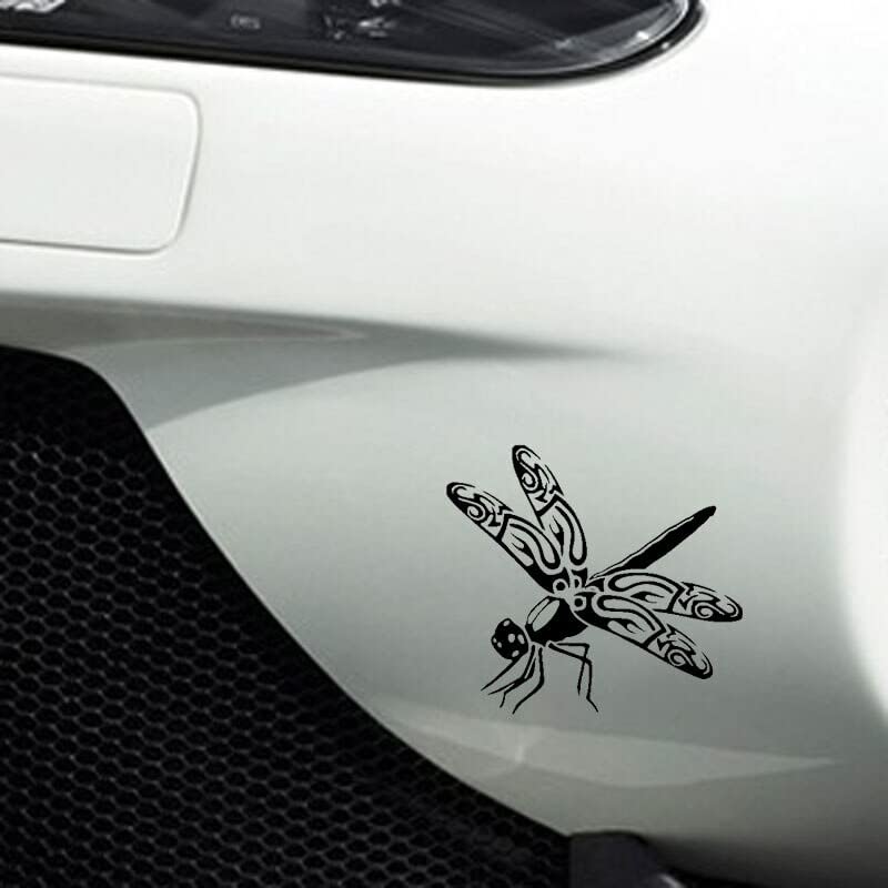 GADGETS WRAP Vinyl Wall Decal Sticker Ethnic Style Dragonfly Delicate Vinyl Decal Artistic Car