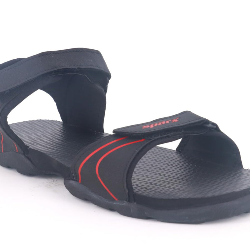 Sparx mens SS 703 | Latest, Daily Use, Stylish Floaters | Red Sport Sandal - 9 UK (SS 703)