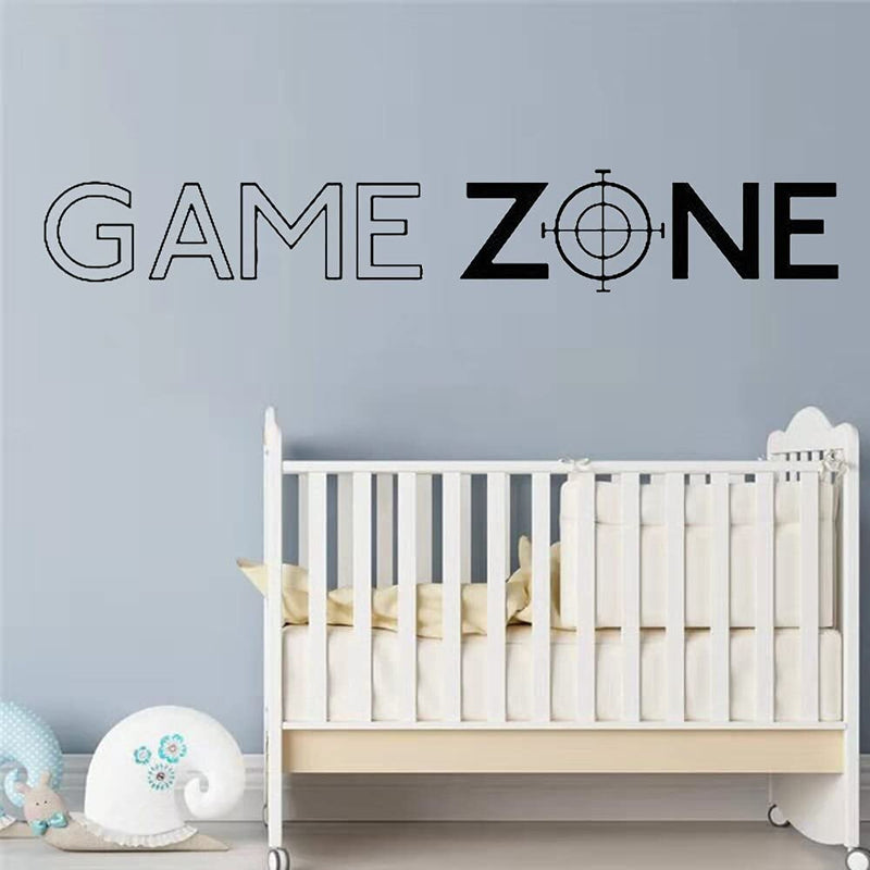 GADGETS WRAP Vinyl Decal Sticker Game Zone Wall Decal Play Player (Item Finish Size : 84cm x 13cm)