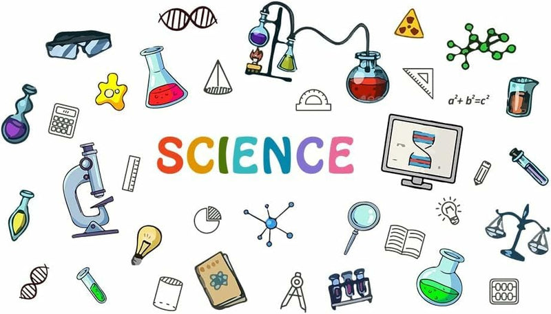 GADGETS WRAP Science Theme Wall Sticker Experimental Tools Wall Decal and Murals Teaching Tools Laboratory Decor Wall