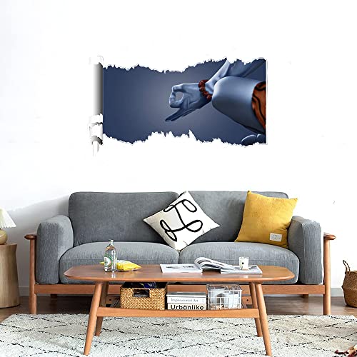 GADGETS WRAP Printed Wall Decal Sticker Scratched Paper Style Wall Decal (90cm x 50cm) - Shiv Medi