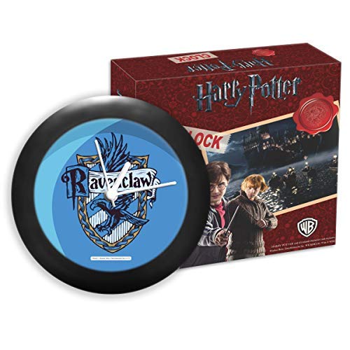 MCSID RAZZ Harry Potter - Table Clock, Gift Set Birthday Gift/Official Licensed by Warner Bros, USA (Ravenclaw)